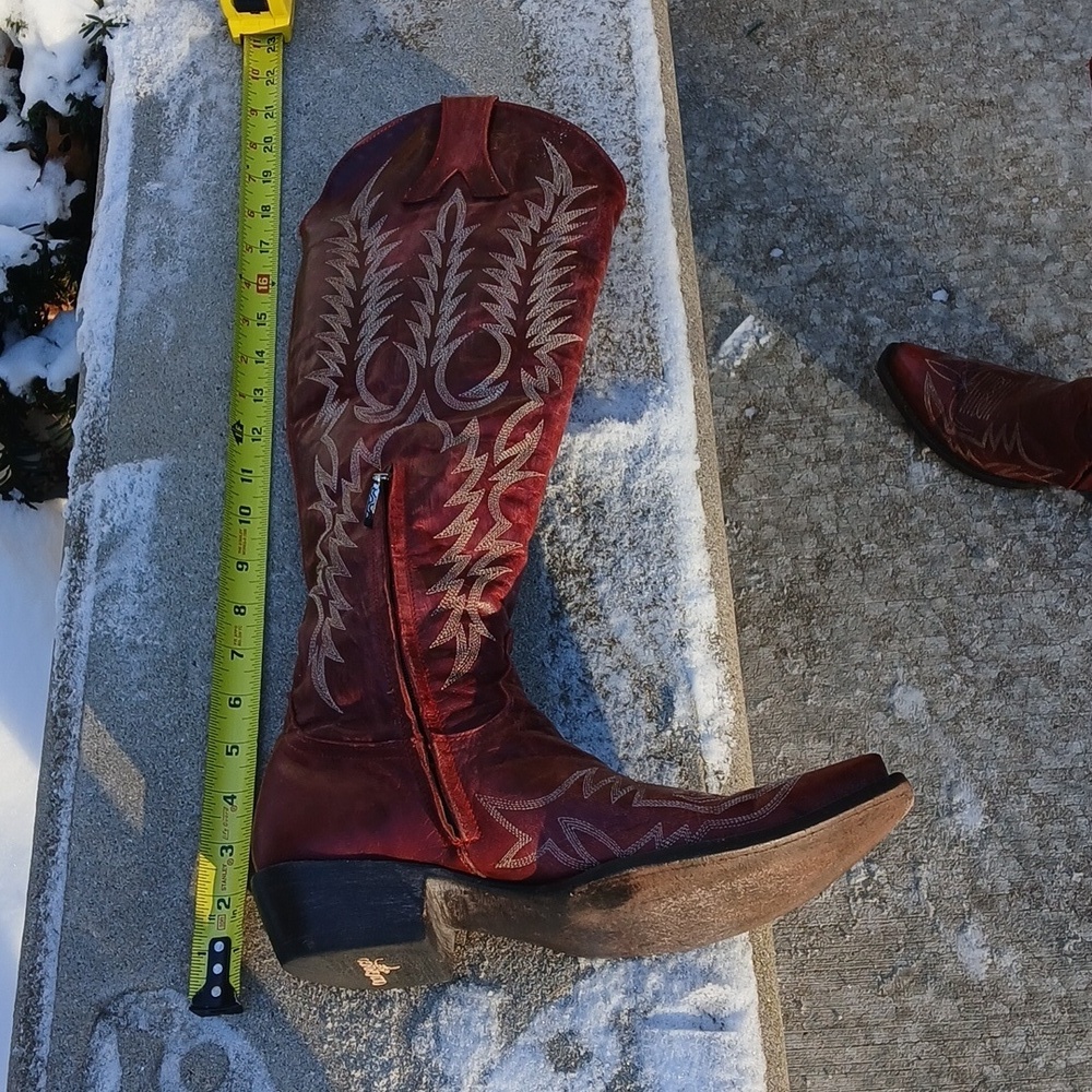 Old Gringo Red Mayra Boot Sz 9B - Picture 12 of 16